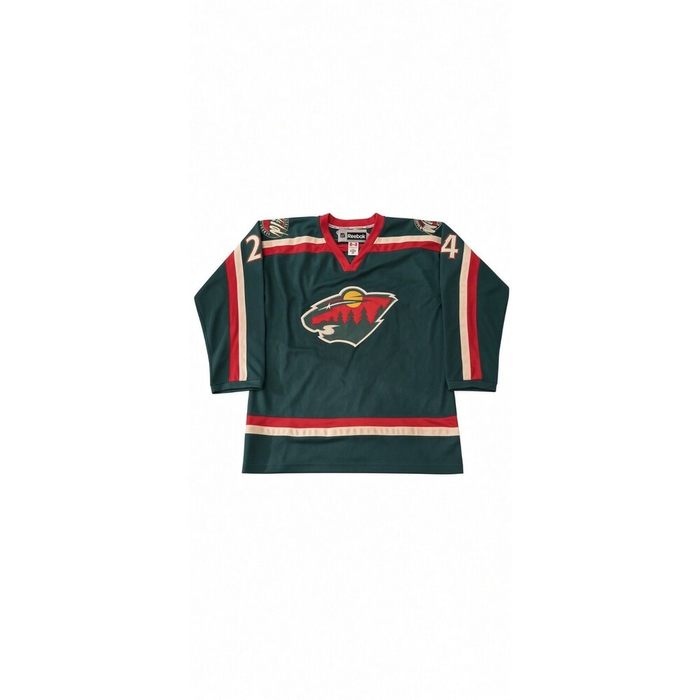 Derek Boogaard Minnesota Wild NHL Jersey Mens CCM Sz 50 Rare Sewn Boogieman